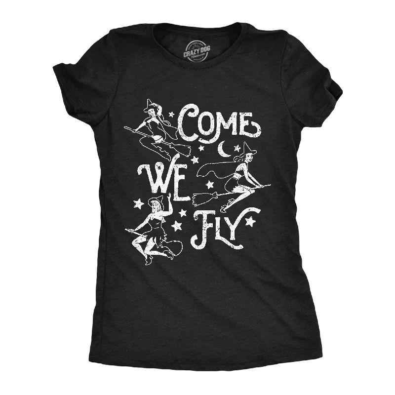 Come We Fly Women's T Shirt-- Chenille Brocade Lace