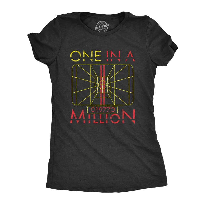 One In A Million Women's T Shirt-- Casual Formal Business