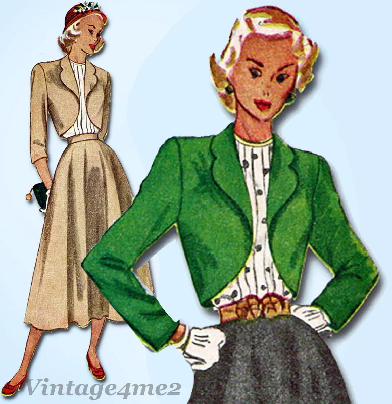 1940s Vintage Simplicity Sewing Pattern 2372 Misses Suit and Tucked Blouse 31B Soft Modal Blouse 1940s Vintage Simplicity Sewing Pattern 2372 Misses Suit and Tucked Blouse 31B Soft Modal Blouse