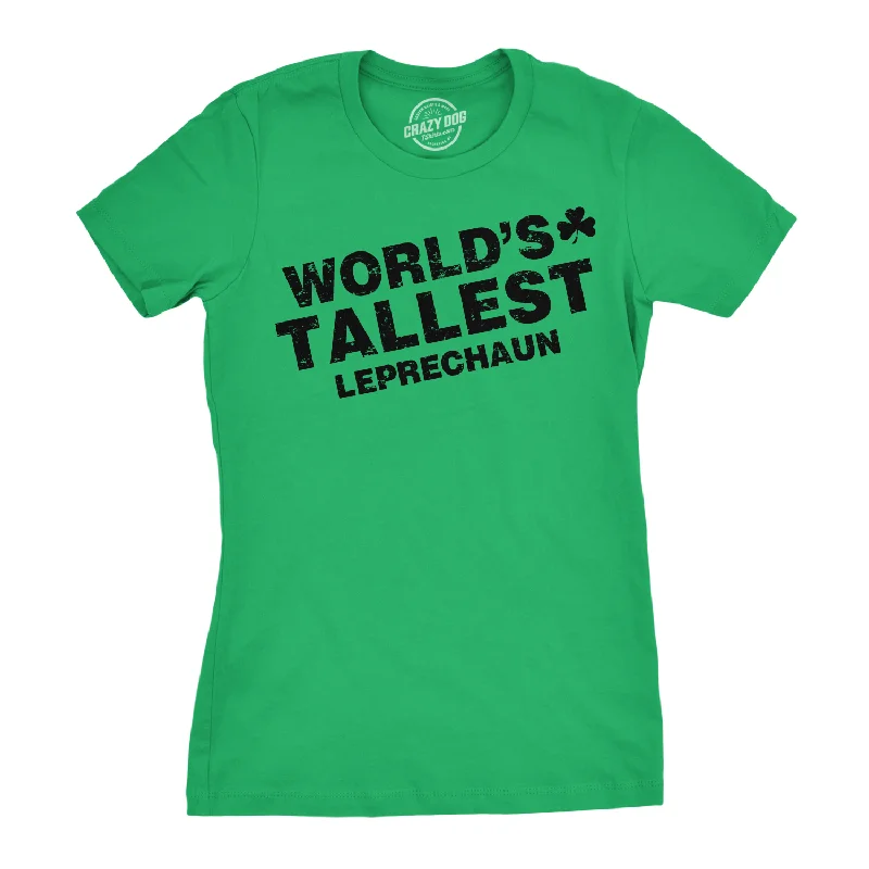 World's Tallest Leprechaun Women's T Shirt-- Chenille Fabric Brocade Fabric Lace Fabric World's Tallest Leprechaun Women's T Shirt-- Chenille Fabric Brocade Fabric Lace Fabric
