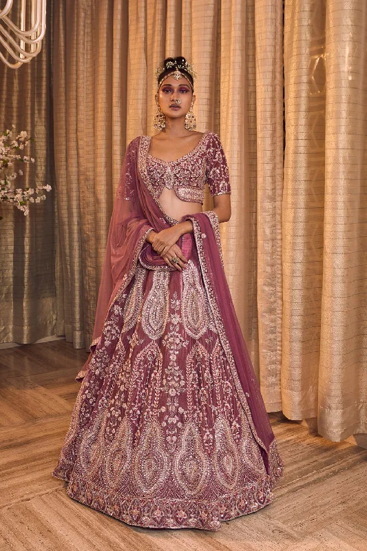 Lehenga, Blouse With Dupatta Loose Fit Blouse