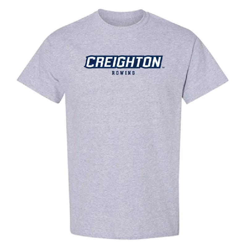 Creighton - NCAA Women's Rowing : Jaimie Gale - Classic Shersey T-Shirt-- Collared Crew Neck Turtle Neck Creighton - NCAA Women's Rowing : Jaimie Gale - Classic Shersey T-Shirt-- Collared Crew Neck Turtle Neck