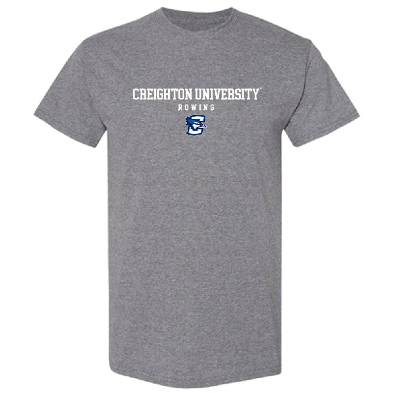 Creighton - NCAA Women's Rowing : Jaimie Gale - Classic Shersey T-Shirt-- Graphic T-Shirt Round Neck Polyester Creighton - NCAA Women's Rowing : Jaimie Gale - Classic Shersey T-Shirt-- Graphic T-Shirt Round Neck Polyester