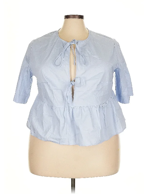 3/4 Sleeve Blouse Loose Oversized Blouse
