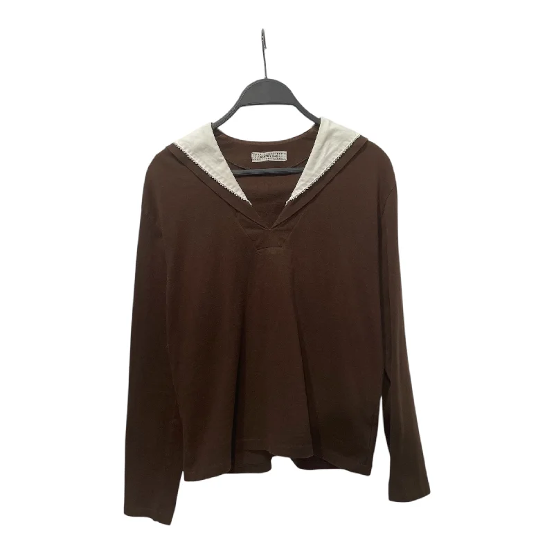 KANEKO ISAO/Blouse/Cotton/BRW/ Lightweight Floral Blouse