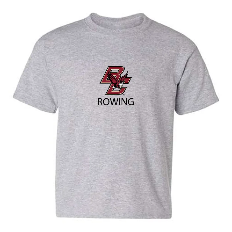 Boston College - NCAA Women's Rowing : Leighton Davis - Classic Shersey Youth T-Shirt-- Knit Fabric Woven Fabric Fleece Fabric Boston College - NCAA Women's Rowing : Leighton Davis - Classic Shersey Youth T-Shirt-- Knit Fabric Woven Fabric Fleece Fabric