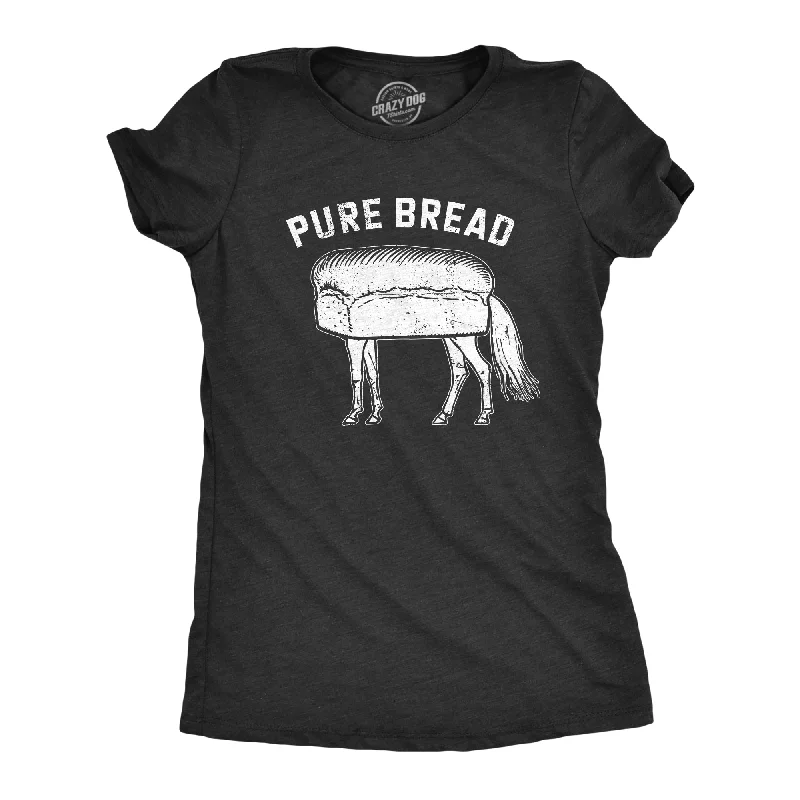 Pure Bread Women's T Shirt-- Cotton Fabric Linen Fabric Terry Fabric