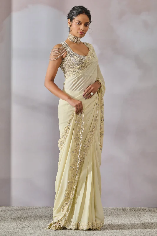 Blouse Saree Bell Sleeve Blouse