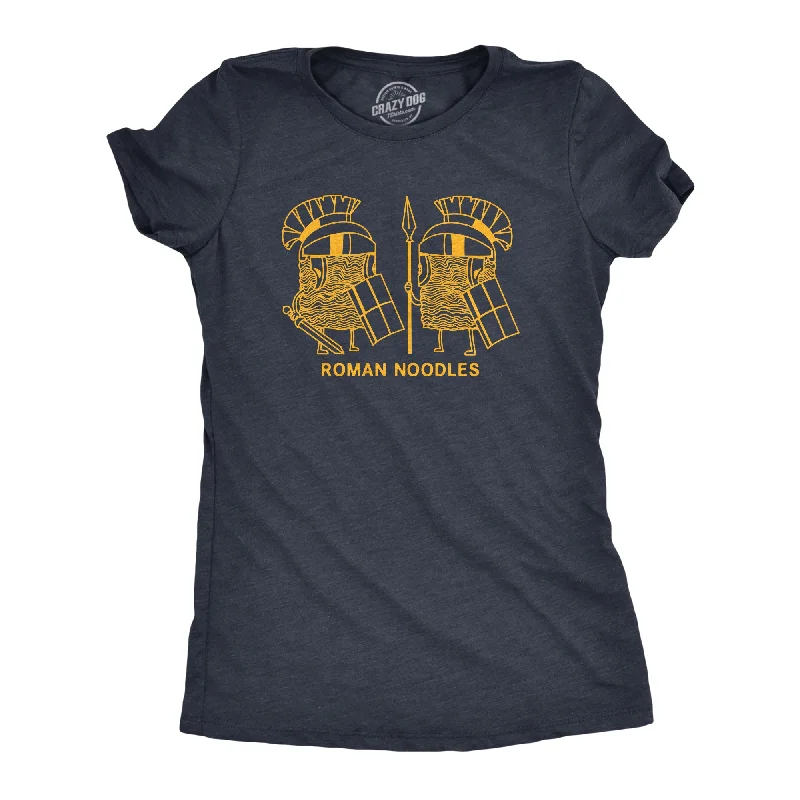 Roman Noodles Women's T Shirt-- Rayon Fabric Velvet Fabric Corduroy Fabric