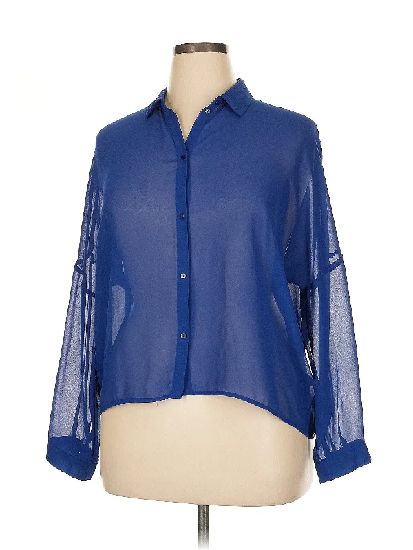 3/4 Sleeve Blouse Feminine Pastel Blouse