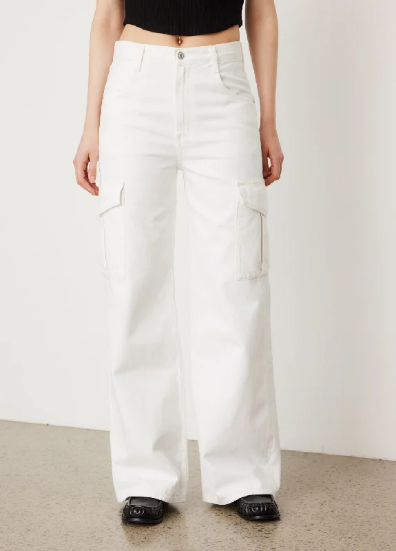 Minka Cargo Pants High-Waist Jogger Pants