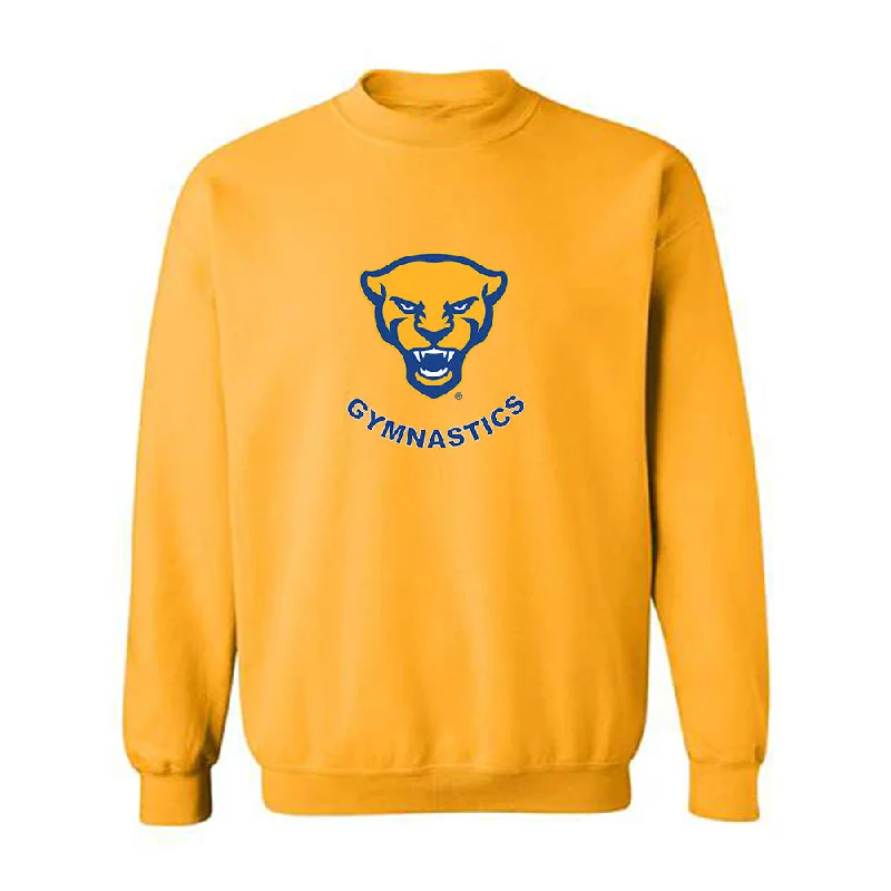 Pittsburgh - NCAA Women's Gymnastics : Kaleigh Cleveland - Classic Shersey Crewneck Sweatshirt Hoodie with Drawstring Waist Adjustable Fitted Pittsburgh - NCAA Women's Gymnastics : Kaleigh Cleveland - Classic Shersey Crewneck Sweatshirt Hoodie with Drawstring Waist Adjustable Fitted