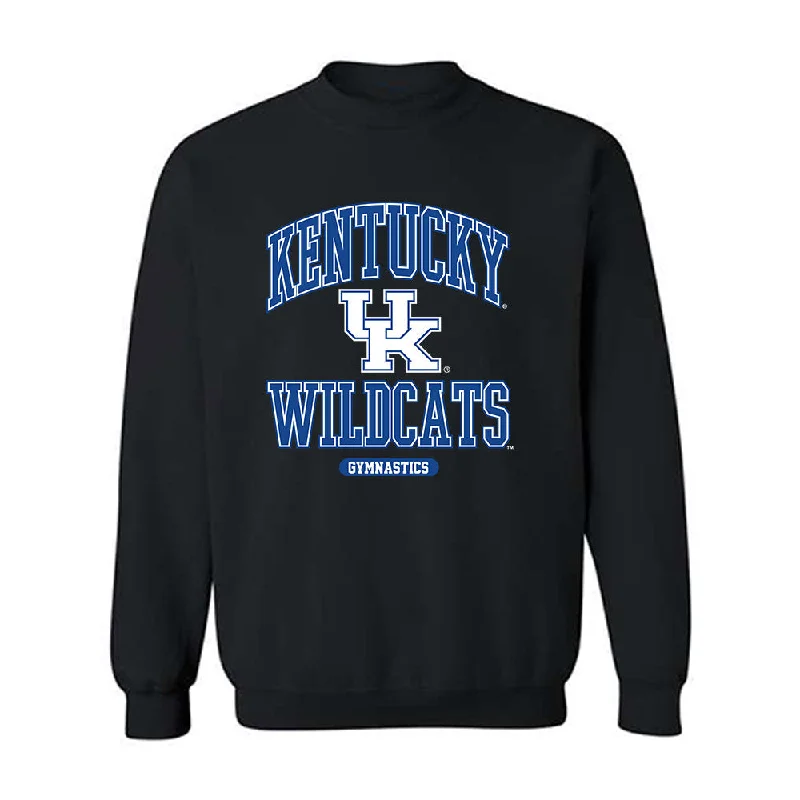 Kentucky - NCAA Women's Gymnastics : Cecily Rizo - Classic Shersey Crewneck Sweatshirt Hoodie with Metallic Shiny Futuristic Kentucky - NCAA Women's Gymnastics : Cecily Rizo - Classic Shersey Crewneck Sweatshirt Hoodie with Metallic Shiny Futuristic