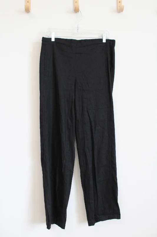 J. Jill Black Linen Blend Stretch Pants | 8 Chic Black Leggings