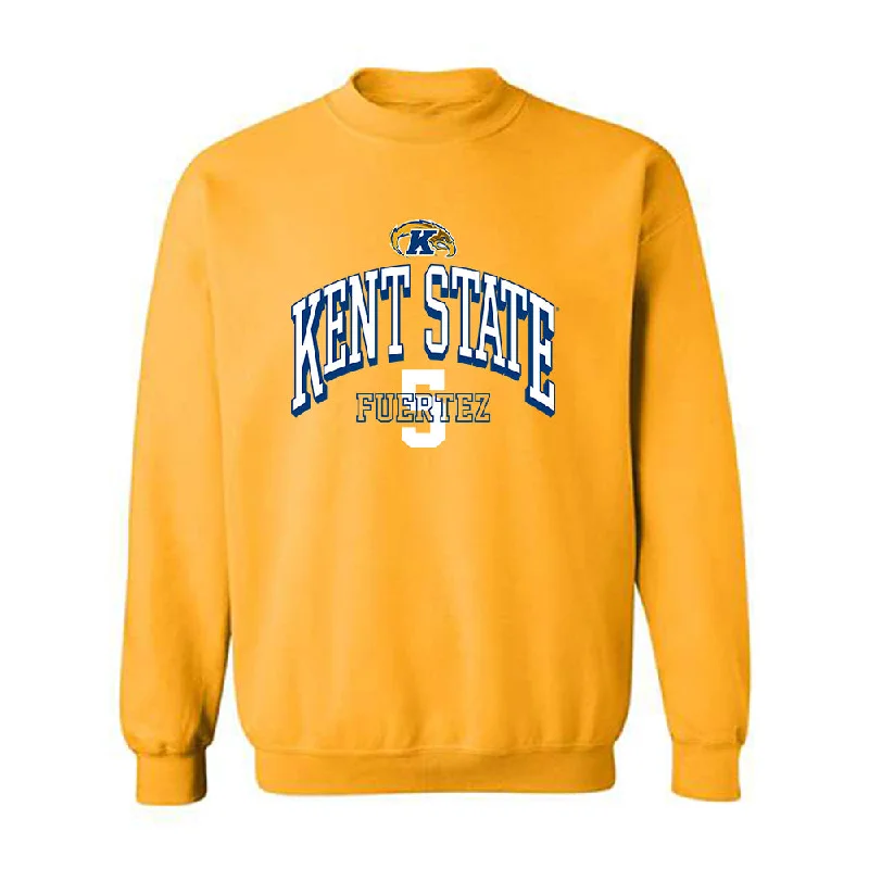 Kent State - NCAA Women's Gymnastics : Dani Fuertez - Classic Fashion Shersey Crewneck Sweatshirt Hoodie with Mesh Breathable Sporty Kent State - NCAA Women's Gymnastics : Dani Fuertez - Classic Fashion Shersey Crewneck Sweatshirt Hoodie with Mesh Breathable Sporty