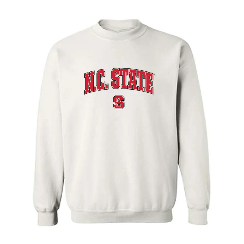 NC State - NCAA Women's Gymnastics : Maddie Hall - Generic Shersey Crewneck Sweatshirt Hoodie with Hem Frayed Vintage Worn NC State - NCAA Women's Gymnastics : Maddie Hall - Generic Shersey Crewneck Sweatshirt Hoodie with Hem Frayed Vintage Worn