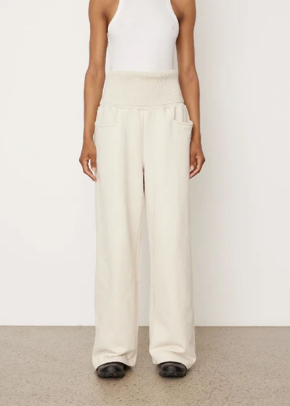 Wide Waistband Pants Trendy Printed Leggings