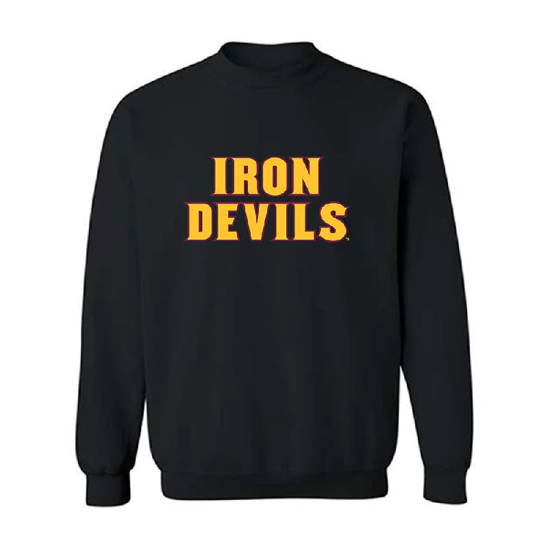 Arizona State - NCAA Women's Gymnastics : Isabella Kowan - Replica Shersey Crewneck Sweatshirt Hoodie with Hem Embroidery Detailed Premium Arizona State - NCAA Women's Gymnastics : Isabella Kowan - Replica Shersey Crewneck Sweatshirt Hoodie with Hem Embroidery Detailed Premium