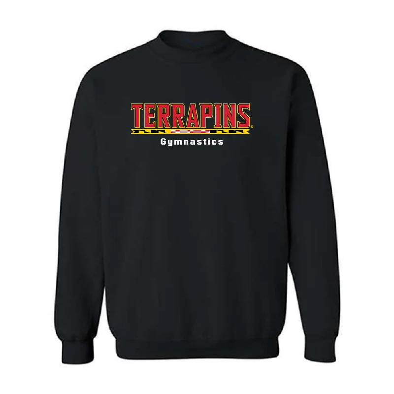 Maryland - NCAA Women's Gymnastics : Shani Sirota - Classic Shersey Crewneck Sweatshirt Hoodie with Full-Zip Functional Layering Maryland - NCAA Women's Gymnastics : Shani Sirota - Classic Shersey Crewneck Sweatshirt Hoodie with Full-Zip Functional Layering