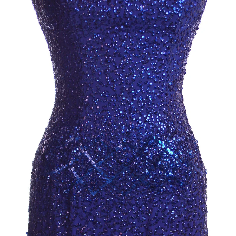 Vintage Cocktail Dress Blue Sequins Va-va-Voom! Frank Starr 1950s 36-26-36 Tunics Yoga stretchy Vintage Cocktail Dress Blue Sequins Va-va-Voom! Frank Starr 1950s 36-26-36 Tunics Yoga stretchy