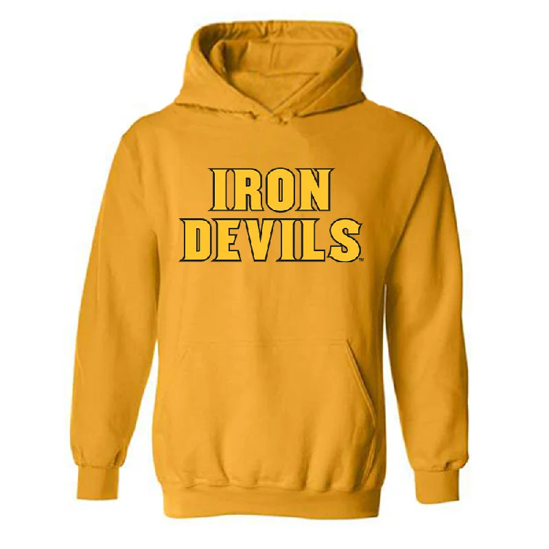 Arizona State - NCAA Women's Gymnastics : Jada Mangahas - Replica Shersey Hooded Sweatshirt Hoodie with Hem Drawcord Adjustable Customizable Arizona State - NCAA Women's Gymnastics : Jada Mangahas - Replica Shersey Hooded Sweatshirt Hoodie with Hem Drawcord Adjustable Customizable