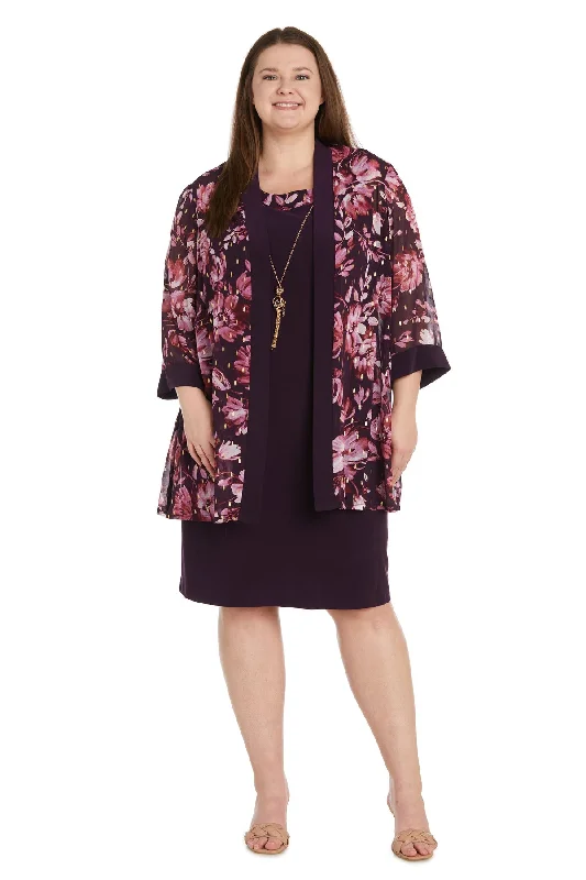 R&M Richards 9646W Short Printed Floral Jacket Mother of the Bride Dress Collared Jacket Crew Neck Jacket Turtle Neck Jacket R&M Richards 9646W Short Printed Floral Jacket Mother of the Bride Dress Collared Jacket Crew Neck Jacket Turtle Neck Jacket