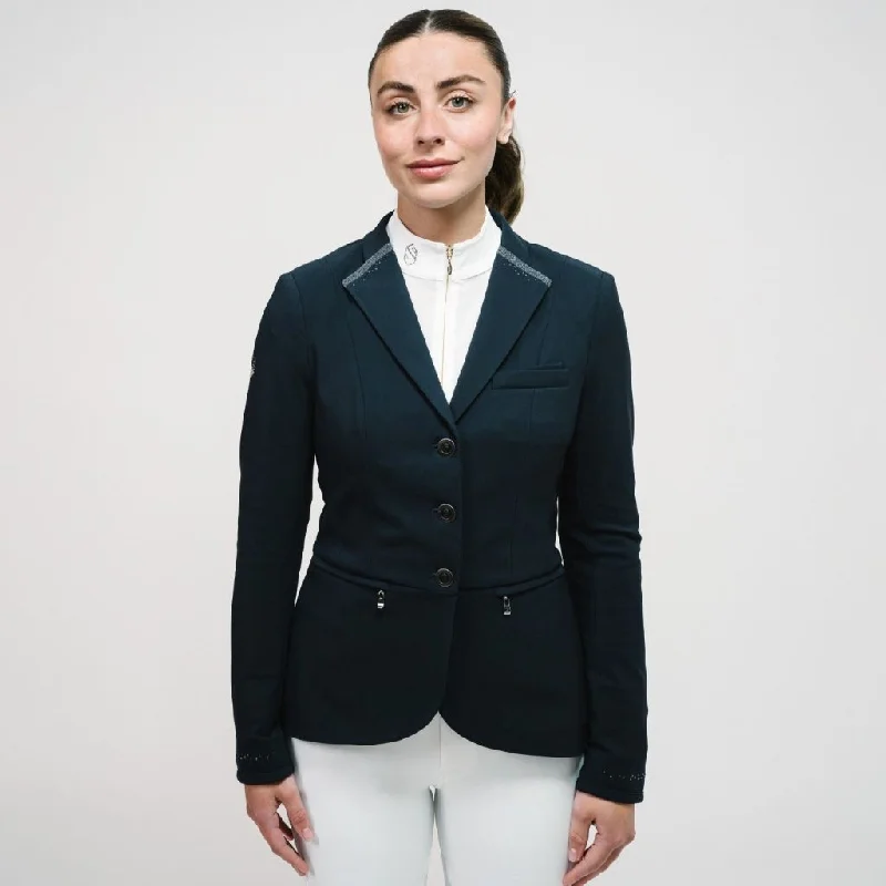 Samshield Victorine Crystal Intarsia Competition Jacket Toggled Jacket Drawstring Jacket Belted Jacket