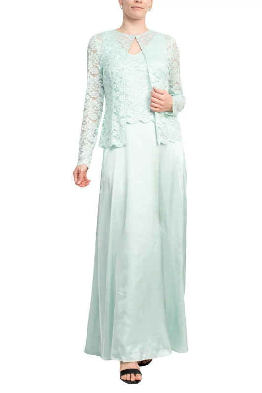 Marina 267234 Long Formal Mother of the Bride Lace Jacket Dress Print Jacket Jacquard Jacket Patchwork Jacket