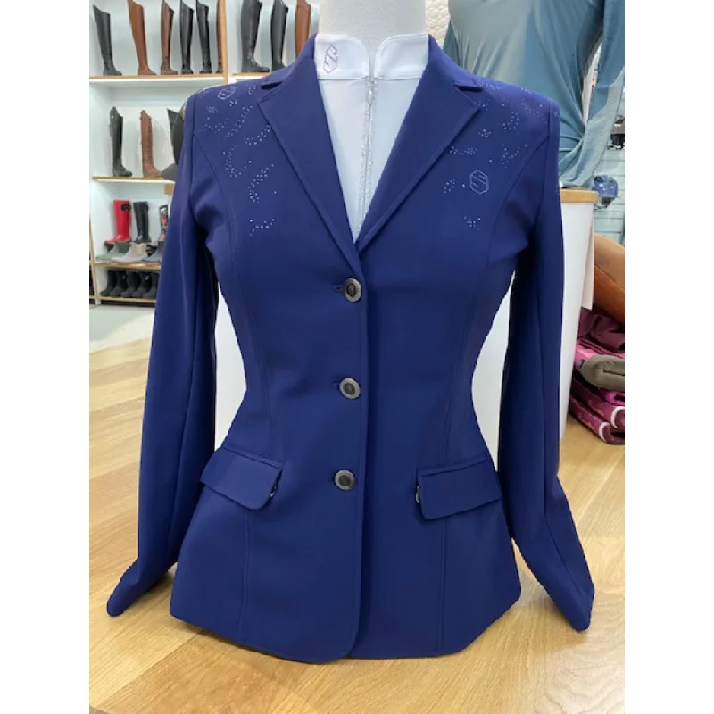 Samshield Alix Glossy Competition Jacket with Crystal Detail Fleece Fabric Down Fabric Feather Fabric