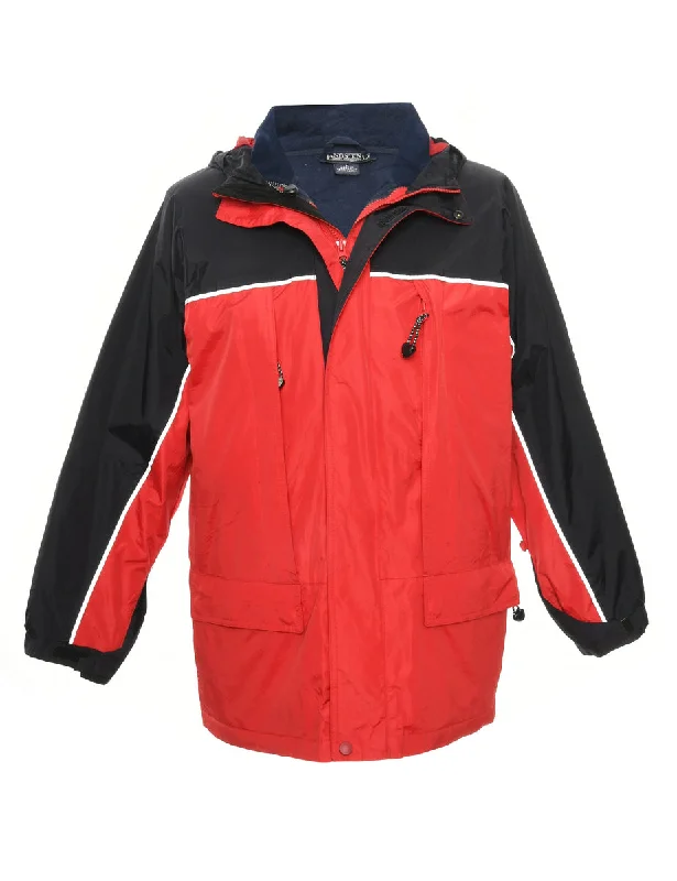 Mountaineering Red Jacket - L Mesh Jacket Canvas Jacket Denim Jacket