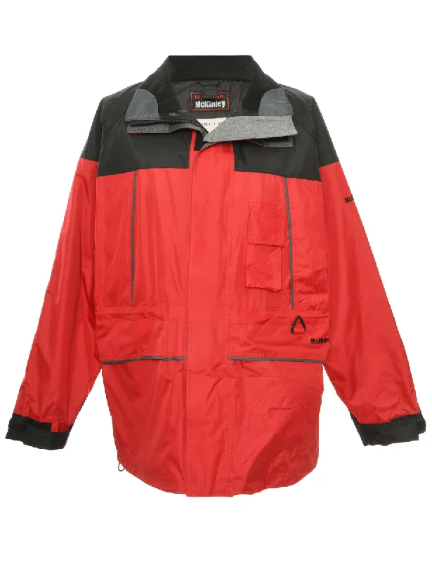 Mountaineering Red Jacket - M Corduroy Jacket Velvet Jacket Brocade Jacket
