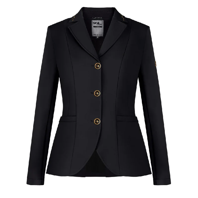 FairPlay Natalie Competition Jacket Vintage Gold Quilted Jacket Puffer Jacket Insulated Jacket