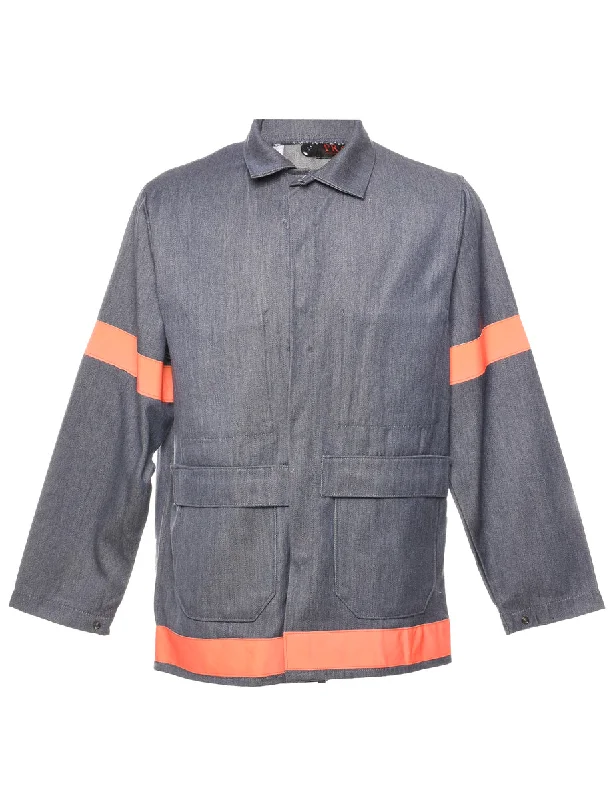 Medium Wash Workwear Jacket - M Cardigan Sweater Pullover
