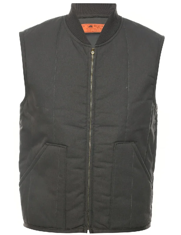 Dark Brown Workwear Jacket - L Jersey Jacket Tulle Jacket Batik Jacket