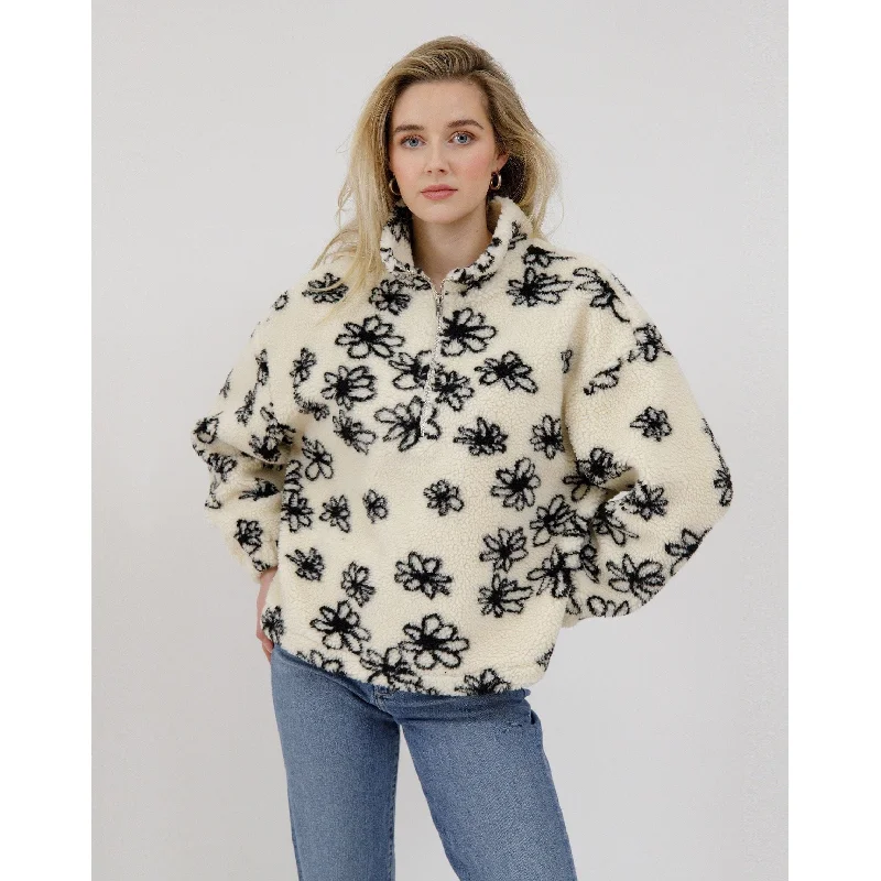 Brunette the Label Floral 1/2 Zip Sherpa Jacket Chenille Jacket Brocade Jacket Lace Jacket Brunette the Label Floral 1/2 Zip Sherpa Jacket Chenille Jacket Brocade Jacket Lace Jacket