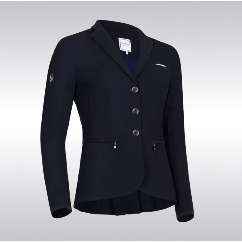 Samshield Victorine Ladies Competition Jacket Notch Collar Peter Pan Collar Cowl Neck