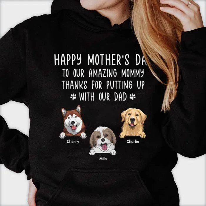 Happy Mother's Day To My Amazing Mommy - Gift For Mother's Day, Personalized Unisex T-Shirt, Hoodie