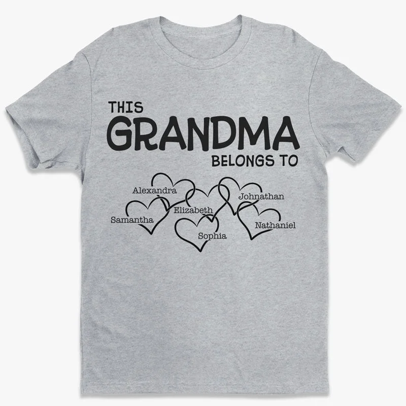 Life Is Better With Grandma - Family Personalized Custom Unisex T-shirt, Hoodie, Sweatshirt - Gift For Grandma