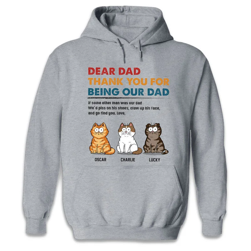 We'd Claw Up His Face & Go Find You - Cat Personalized Custom Unisex T-shirt, Hoodie, Sweatshirt - Father's Day, Gift For Pet Owners, Pet Lovers