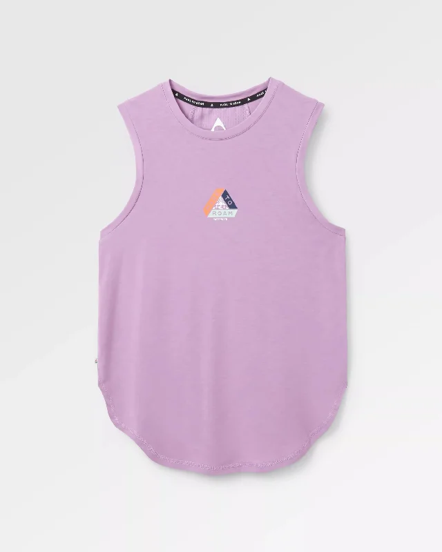 Asana Recycled Active Tank Top - Lilac