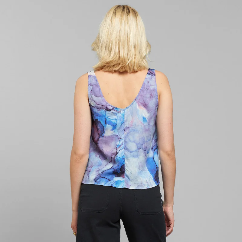 Tank Top Lolland TENCEL™  Ocean Ink | DEDICATED