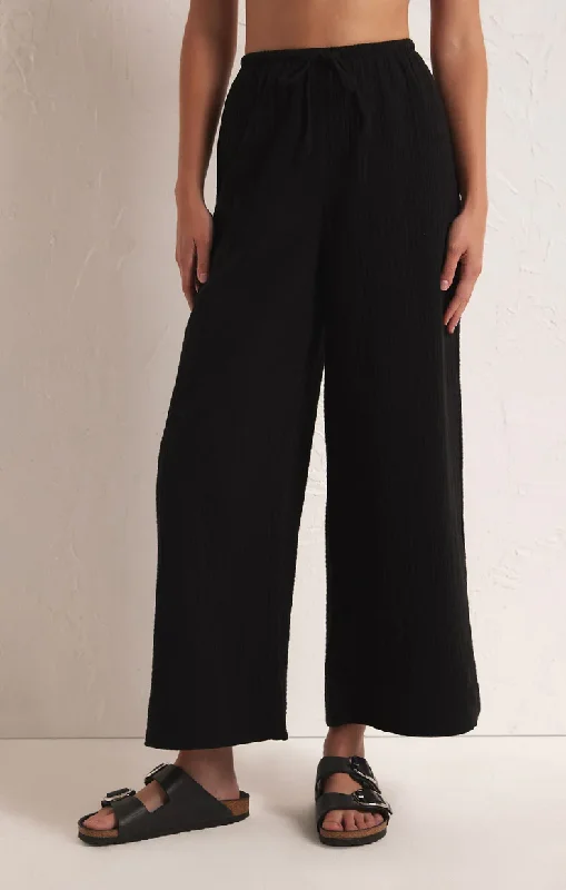 Barbados Gauze Pant Black