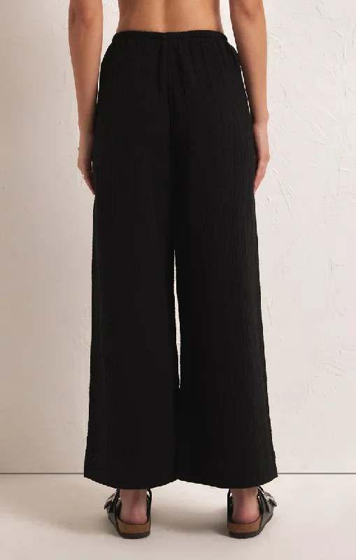 Barbados Gauze Pant Black