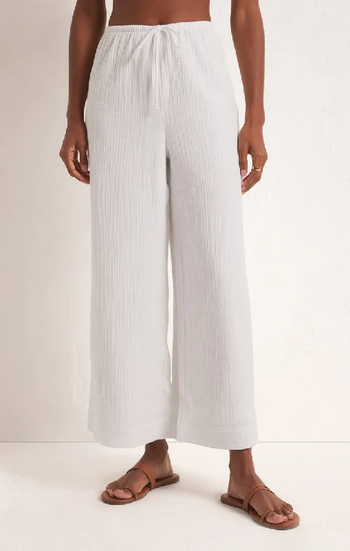 Barbados Gauze Pant White