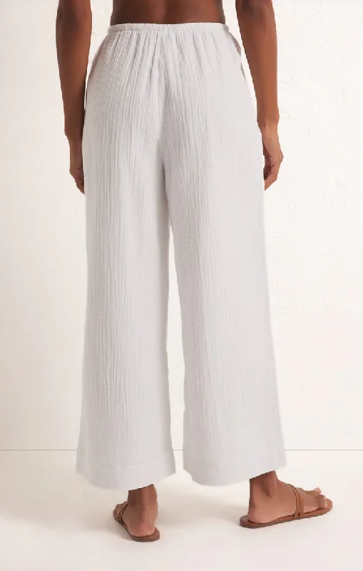 Barbados Gauze Pant White