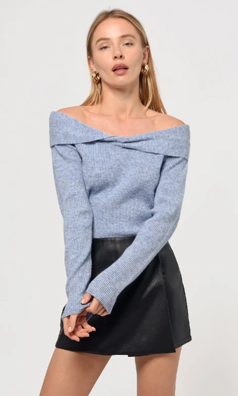 Beatriz Off Shoulder Knit Top