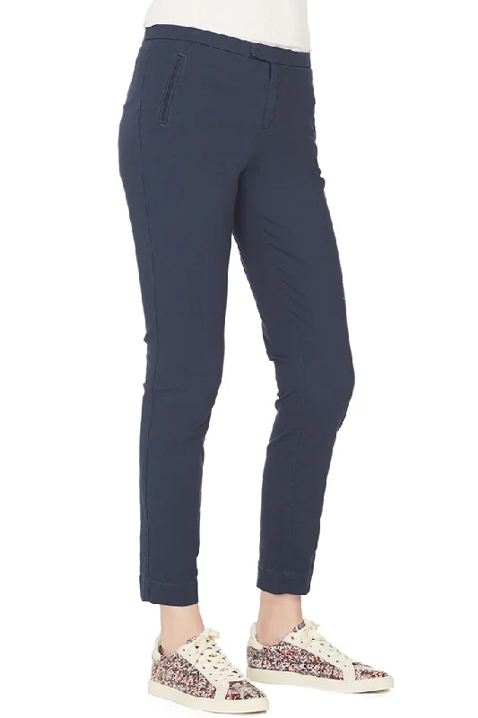 Enzyme Wash Slim Pant (Navy)