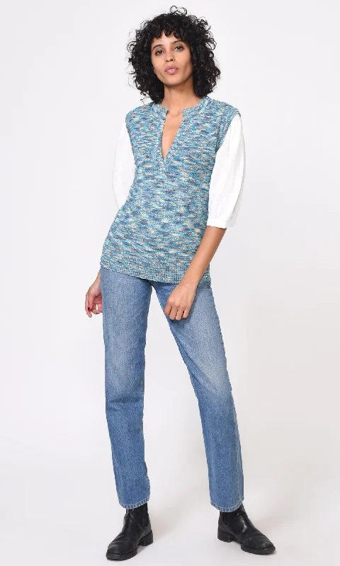 Ester Twoffer Sweater Knit Vest Top - FINAL SALE