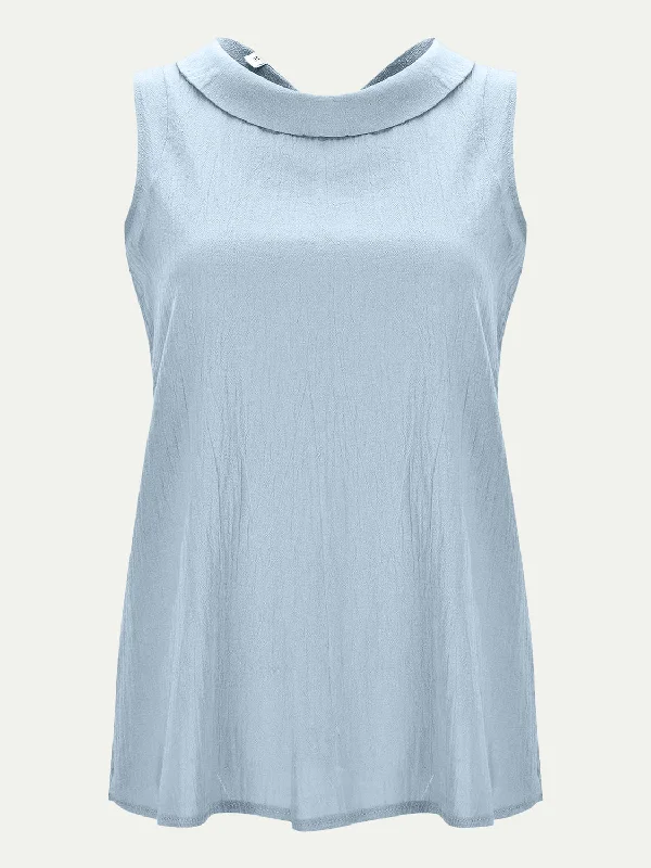 Full Size Round Neck Sleeveless Top