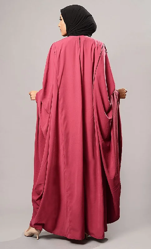 Kaftan Style Flowy Abaya Dress